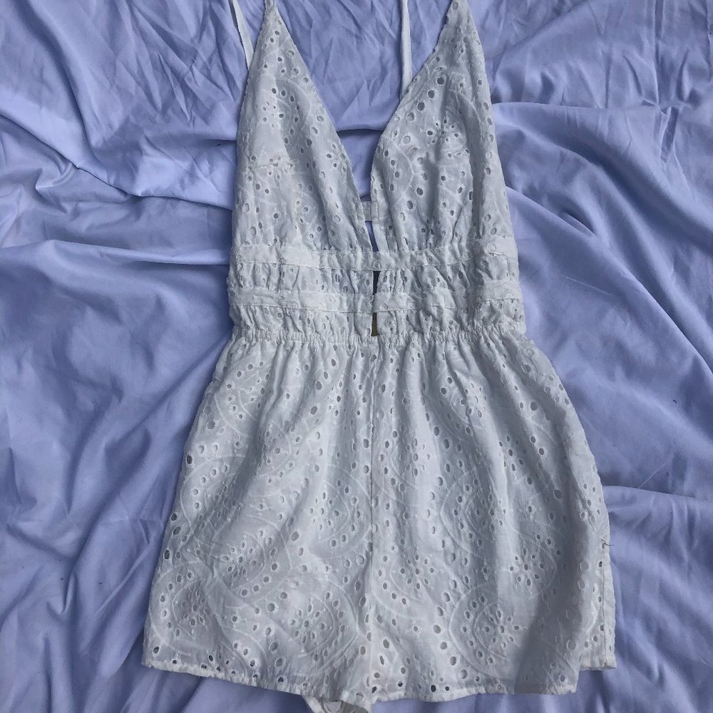 White Romper